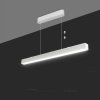 Oprawa V-TAC LED linear SAMSUNG CHIP 40W CCT zwieszana 120cm biała VT-7-44 3000K+4000K+6400K 3400lm 5 lat gwarancji